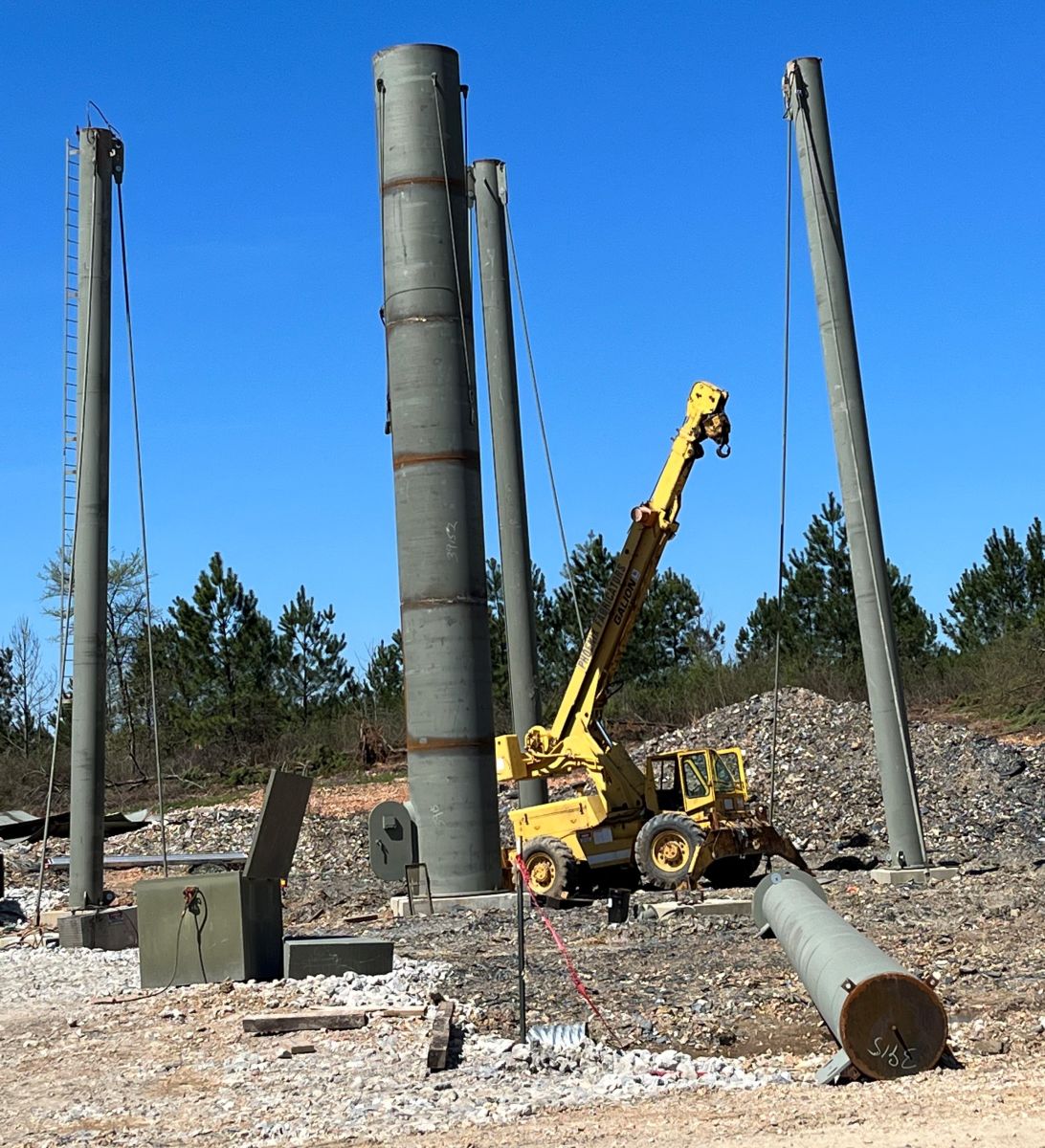 Elevated Tank Construction begins